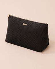 2-in-1 Velvet Cosmetic Bag
