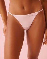 Adjustable Microfiber String Panty