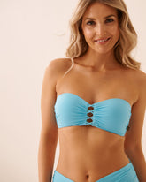 AQUA ISLAND Bandeau Bikini Top