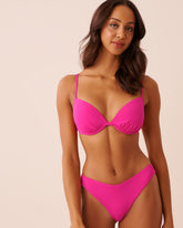 BRIGHT FUCHSIA Push-up Bikini Top