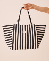 Chevron Woven Beach Bag
