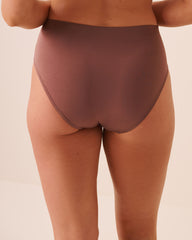 COFFEE Draped Mid Waist Bikini Bottom