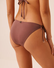 COFFEE Side Tie Brazilian Bikini Bottom