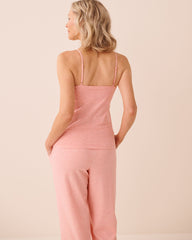 Cotton Cami Top with Shelf Bra