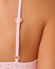 Cotton Eyelet Cami Top