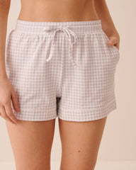 Cotton Pajama Shorts