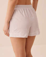 Cotton Pajama Shorts