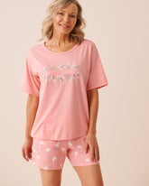 Floral Print Short Sleeve T-shirt