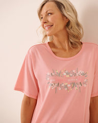 Floral Print Short Sleeve T-shirt