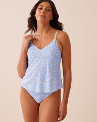 COUNTRYSIDE TRIP Mid Waist Brazilian Bikini Bottom