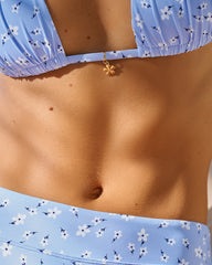 COUNTRYSIDE TRIP Triangle Bikini Top