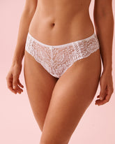 Criss Cross Detail Lace Cheeky Panty