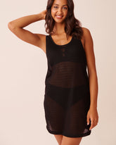 Fine Crochet Short Dress