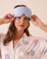Daisy Print Sleep Mask