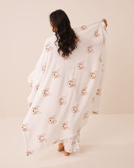 Dog Print Soft Plush Blanket