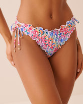 FLORAL CRUSH Bloomer Brazilian Bikini Bottom