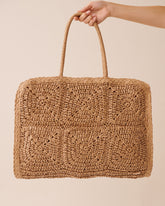 Hand-woven Straw Bag