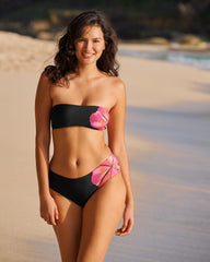 HIBISCUS LUX Bandeau Bikini Top