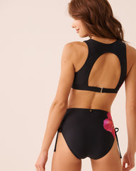 HIBISCUS LUX High Neck Bralette Bikini Top