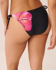 HIBISCUS LUX Side Tie Brazilian Bikini Bottom