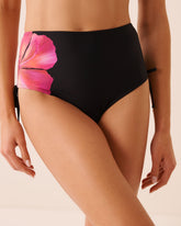 HIBISCUS LUX Side Tie High Waist Bikini Bottom