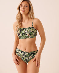 ISLAND VACAY Bandeau Bikini Top