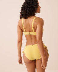 LEMON SORBET D Cup Plunge Bikini Top
