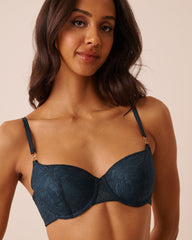 Lightly Lined Flexible Demi Bra