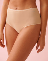 Microfiber Sleek Back High Waist Bikini Panty