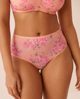 Microfiber Sleek Back High Waist Bikini Panty