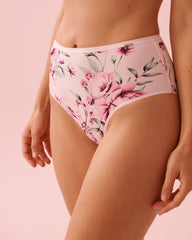 Microfiber Sleek Back High Waist Bikini Panty
