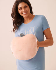 Peach Hand Warmer Pillow