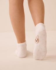 Plush Dog Socks