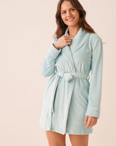 Plush Velour Robe