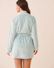 Plush Velour Robe