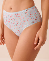 Microfiber Sleek Back High Waist Bikini Panty