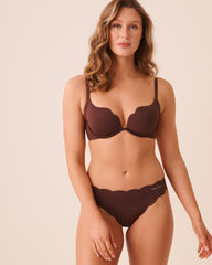 Push-up Scalloped Bra