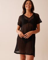 Short Sleeve Crochet Tunic