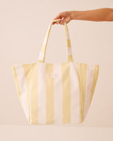 Striped Terry Beach Bag