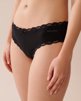 Super Soft Lace Trim Cheeky Panty