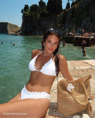 Square Straw Bag