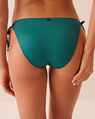 TEAL GREEN Side Tie Bikini Bottom