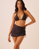 TERRA ZEBRA Triangle Bikini Top