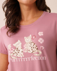 Bengal Cat Print Super Soft Short Sleeve T-shirt