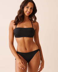 BLACK Bandeau Bikini Top