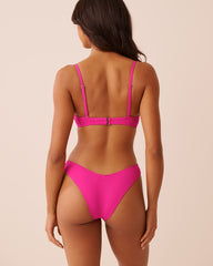 BRIGHT FUCHSIA Push-up Bikini Top