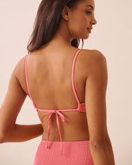 BUBBLE GUM Bralette Bikini Top