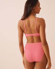 BUBBLE GUM Plunge Bikini Top