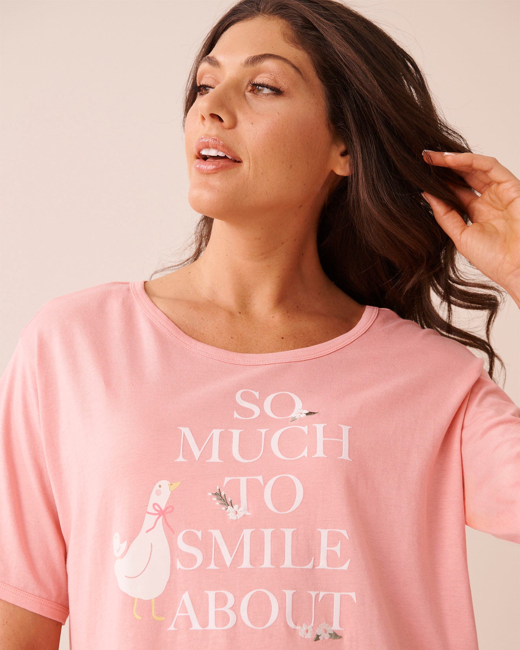 Goose Print Sleepshirt