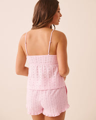 Cotton Eyelet Cami Top